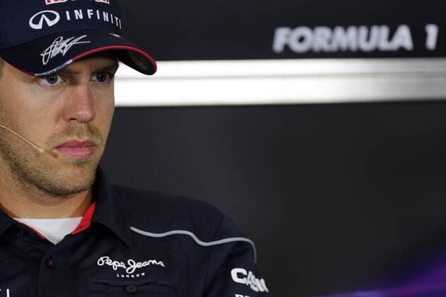 09.05.2013- Press conference, Sebastian Vettel (GER) Red Bull Racing RB9 