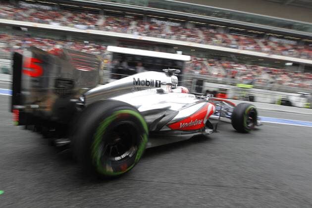 Motorsports: FIA Formula One World Championship 2013, Grand Prix of Spain, 5 Jenson Button (GBR, Vodafone McLaren Mercedes), xHOCHxZWEIx