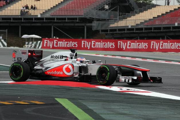 Jenson Button, McLaren Mercedes, formula 1 GP, Spanien in Barcelona 10.05.2013, Photo:mspb Jackie Weiss Jenson Button, formula 1 GP, Spanien, RV RACING PRESS