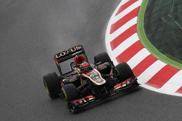 10.05.2013- Free Practice 1, Kimi Raikkonen (FIN) Lotus F1 Team E21 