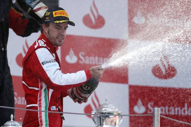 Motorsports: FIA Formula One World Championship 2013, Grand Prix of Spain, 3 Fernando Alonso (ESP, Scuderia Ferrari), xHOCHxZWEIx