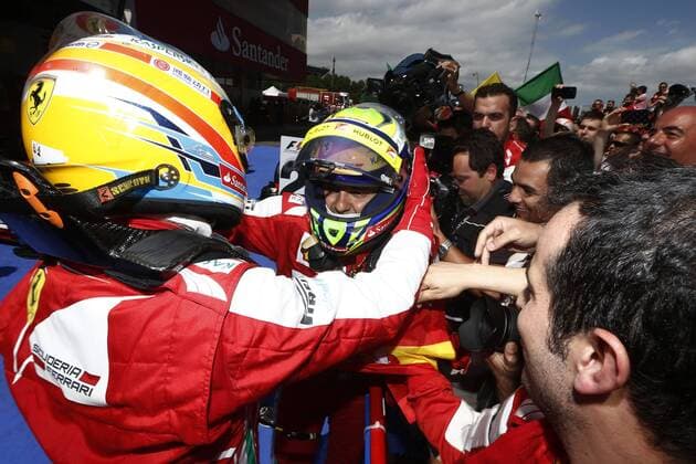 Motorsports: FIA Formula One World Championship 2013, Grand Prix of Spain, 3 Fernando Alonso (ESP, Scuderia Ferrari), xHOCHxZWEIx