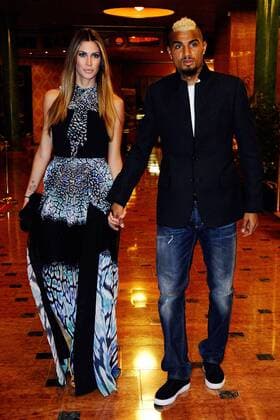 Premio Gentleman Preisverleihung in Mailand Melissa Satta-Kevin Prince Boateng 