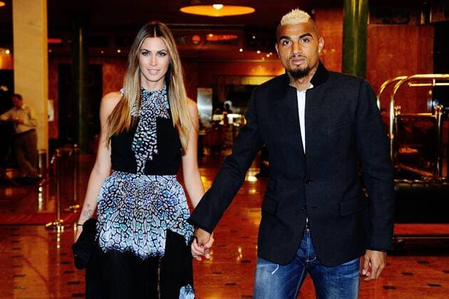 Premio Gentleman Preisverleihung in Mailand Melissa Satta-Kevin Prince Boateng 