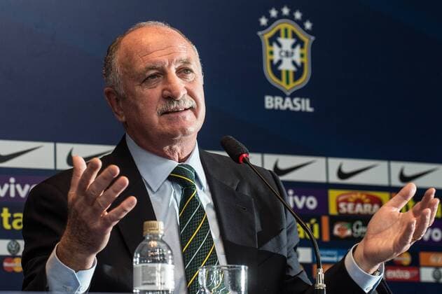 Luiz Felipe Scolari während einer Pressekonferenz der Selecao im Hotel Sofitel in Rio de Janeiro x(11)xCelsoxPupox xFotoarenax  (16288)