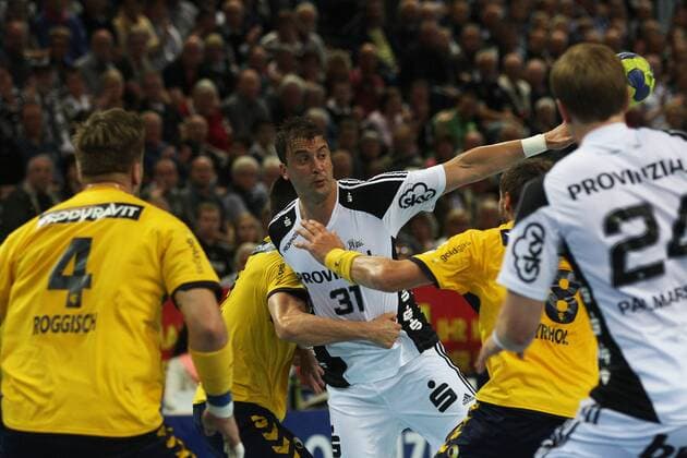 Flensburg, 11. Mai 2013 - Sport, Handball, 1. Bundesliga, Saison 2012 2013, SG Flensburg-Handewitt - VfL Gummersbach: Momir Ilic (THW Kiel 31)