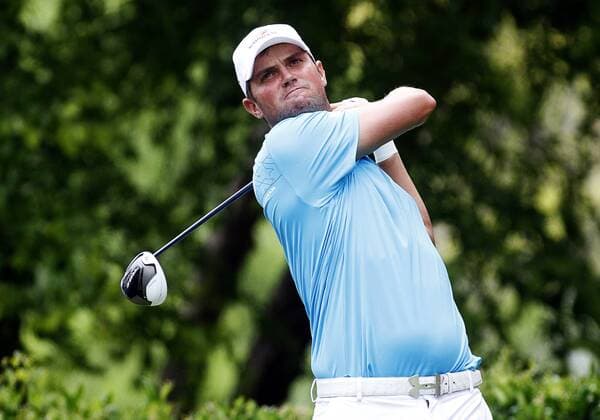 16 MAY 2013: Jeff Overton on the 1st tee during the first round of the HP Byron Nelson Championship played at TPC Las Colinas Four Season Resort in Irving, TX. GOLF: MAY 16 PGA Golf Herren - HP Byron Nelson Championship - First Round Icon1305160836 EDITORIAL USE ONLY