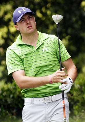 16 MAY 2013: Jordan Spieth on the 1st tee during the first round of the HP Byron Nelson Championship played at TPC Las Colinas Four Season Resort in Irving, TX. GOLF: MAY 16 PGA Golf Herren - HP Byron Nelson Championship - First Round Icon1305160858 EDITORIAL USE ONLY