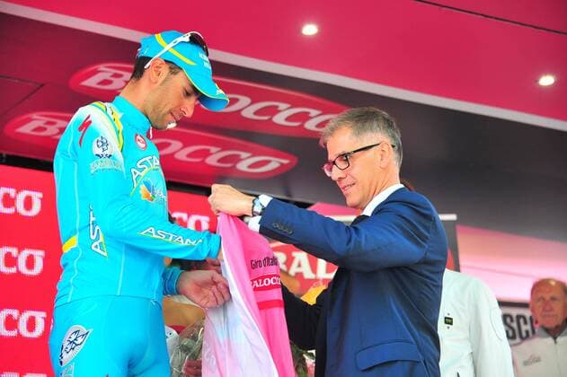 2013, Giro d Italia, 13. Etappe - Busseto - Cherasco, Astana 2013, Nibali Vincenzo, Balocco Alberto, Cherasco 