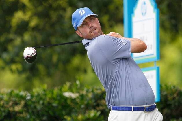 May 17, 2013: Matt Kuchar tees off from 1 during the second round of the HP Byron Nelson Championship played at the TPC Four Seasons Resort in Irving, TX. GOLF: MAY 17 PGA Golf Herren - HP Byron Nelson Championship - Second Round Icon1305172882 EDITORIAL USE ONLY