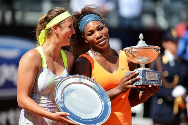 Victoria Azarenka and The Winner Serena Williams Roma 19 05 2013 Foro Italico Tennis Internazionali d Italia 2013 Finale Final andreaxbalda
