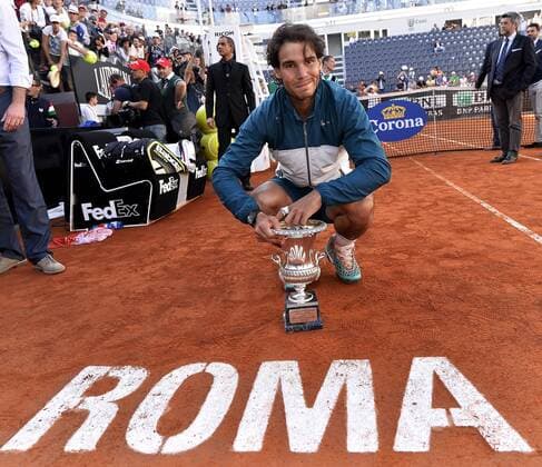 The Winner Rafael Nadal Spain Roma 19 05 2013 Foro Italico Tennis Internazionali d Italia 2013 Finale Final andreaxbalda