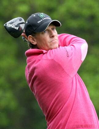21.05.2013 Wentworth, England. Maarten Lafeber during practice ahead of the BMW PGA Golf Herren Championships. xKieranxGalvinx  ActionPlus15617