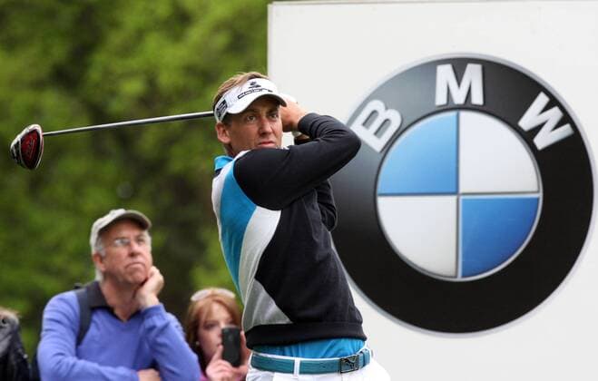 22.05.2013 Wentworth, England. Ian Poulter during the Celebrity Pro-Am competition from Wentworth Golf Club xKieranxGalvinx  ActionPlus11409535