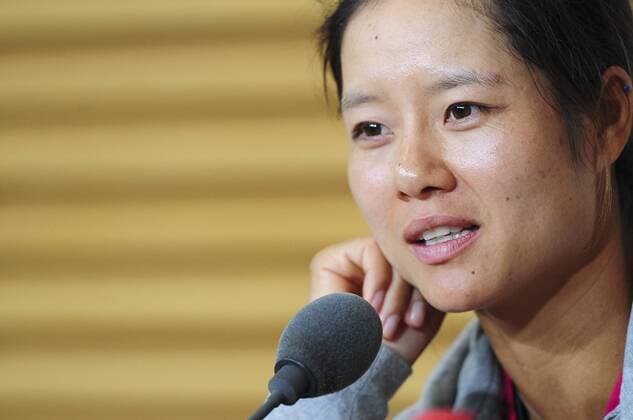 Li Na (CHN) TENNIS : Roland Garros 2013 - Conference de presse - 24 05 2013 JBAutissier Panoramic 