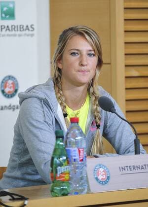 Victoria Azarenka (BLR) TENNIS : Roland Garros 2013 - Conference de presse - 24 05 2013 JBAutissier Panoramic 