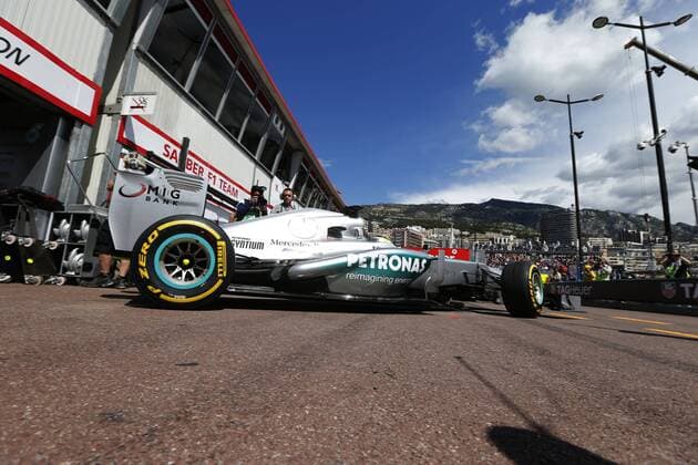 Motorsports: FIA Formula One World Championship 2013, Grand Prix of Monaco, 9 Nico Rosberg (GER, Mercedes AMG Petronas F1 Team), xHOCHxZWEIx