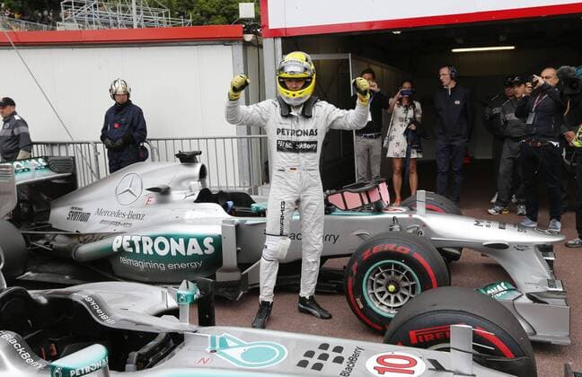 Motorsports: FIA Formula One World Championship 2013, Grand Prix of Monaco, 9 Nico Rosberg (GER, Mercedes AMG Petronas F1 Team), xHOCHxZWEIx