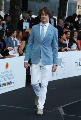 Esteban Gutierrez, Sauber F1 Team, Amber Lounge Fashion Show, VIP, formula 1 GP, Monaco 24.05.2013, Photo:mspb Lukas Gorys Esteban Gutierrez, formula 1 GP, Monaco