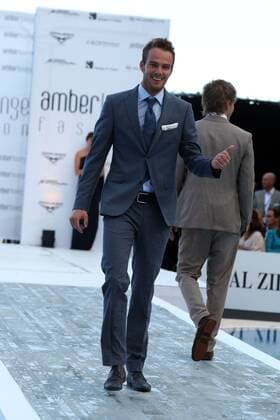 Giedo van der Garde, Caterham F1 Team, Amber Lounge Fashion Show, VIP, formula 1 GP, Monaco 24.05.2013, Photo:mspb Lukas Gorys Giedo van der Garde, Amber Lounge, GP Monaco