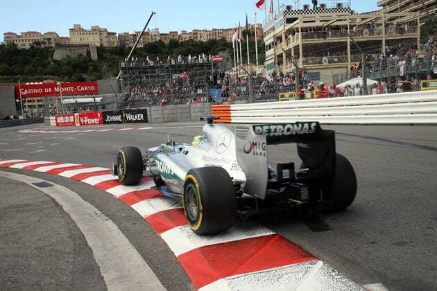 Nico Rosberg, Mercedes Grand Prix, formula 1 GP, Monaco 25.05.2013, Photo:mspb Thill Nico Rosberg, formula 1 GP, Monaco
