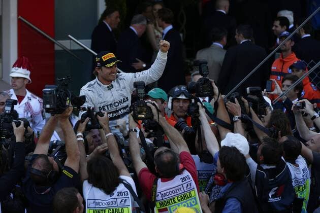 Nico Rosberg (Mercedes GP) GP Monaco 2013 Formel 1 Grand Prix Monaco 2013