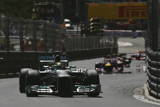 Nico Rosberg (Mercedes GP) GP Monaco 2013 Formel 1 Grand Prix Monaco 2013