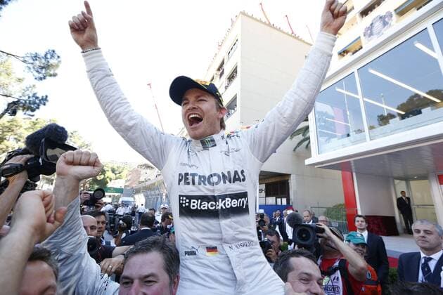 Motorsports: FIA Formula One World Championship 2013, Grand Prix of Monaco, 9 Nico Rosberg (GER, Mercedes AMG Petronas F1 Team), xHOCHxZWEIx