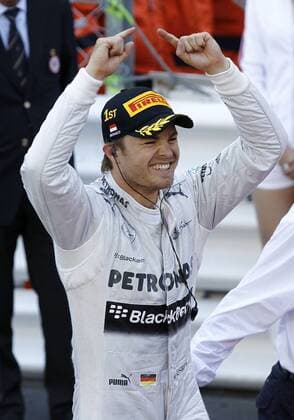 Motorsports: FIA Formula One World Championship 2013, Grand Prix of Monaco, 9 Nico Rosberg (GER, Mercedes AMG Petronas F1 Team), xHOCHxZWEIx