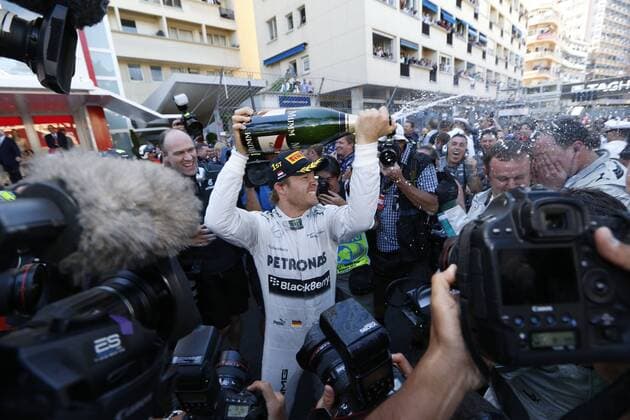 Motorsports: FIA Formula One World Championship 2013, Grand Prix of Monaco, 9 Nico Rosberg (GER, Mercedes AMG Petronas F1 Team), xHOCHxZWEIx