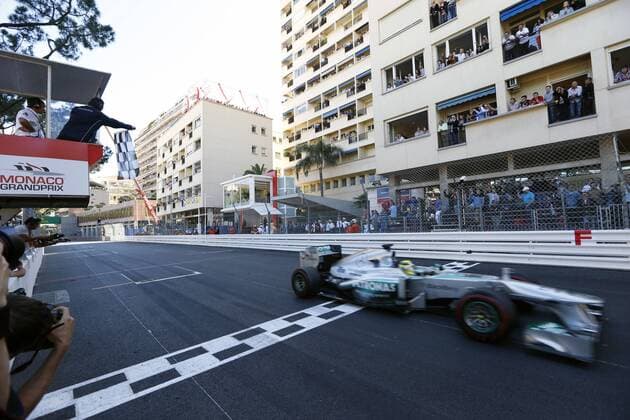 Motorsports: FIA Formula One World Championship 2013, Grand Prix of Monaco, 9 Nico Rosberg (GER, Mercedes AMG Petronas F1 Team), xHOCHxZWEIx