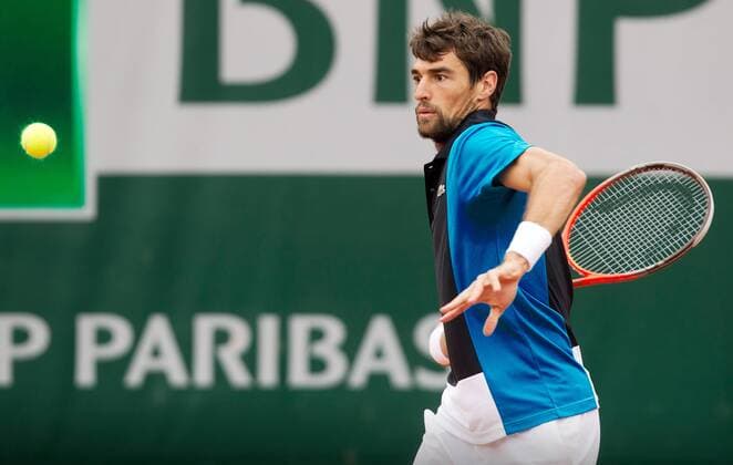 TENNIS - ATP, French Open 2013 PARIS,FRANKREICH,26.MAI.13 - TENNIS - ATP Tennis Herren World Tour, Grand Slam, Roland Garros, French Open. Bild zeigt Jeremy Chardy (FRA). 