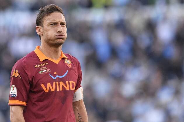 Francesco Totti Roma .Dejection .Roma 26 05 2013 - Finale Coppa Italia, Lazio Roma vs. AS Roma Lazio. andreaxstaccioli