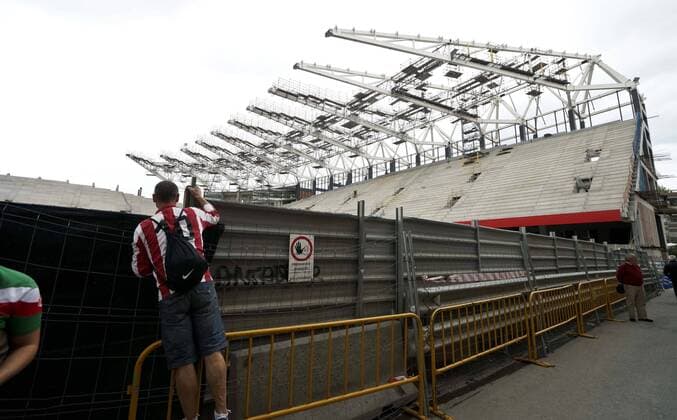 Letztes Spiel von Athletic Bilbao im Estadio San Mames 