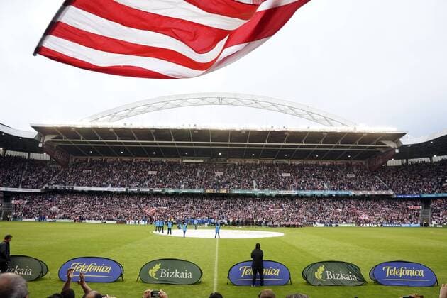 Letztes Spiel von Athletic Bilbao im Estadio San Mames 
