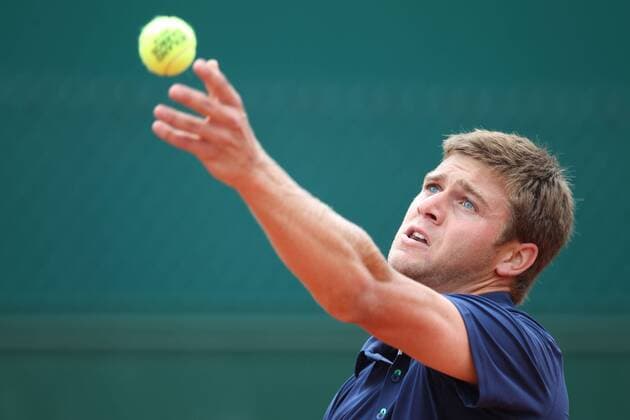 Ryan Harris, USA, during first roud of 2013 French Open at Roland Garros, Paris, 27 05 2013 -