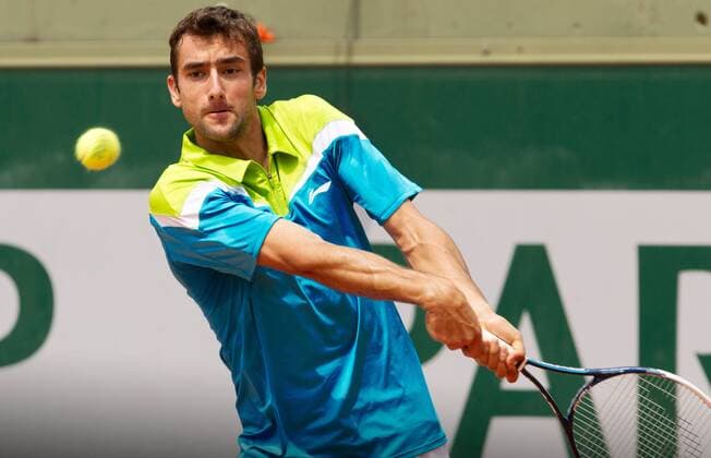 TENNIS - ATP, French Open 2013 PARIS,FRANKREICH,27.MAI.13 - TENNIS - ATP Tennis Herren World Tour, Grand Slam, Roland Garros, French Open. Bild zeigt Marin Cilic (CRO). 