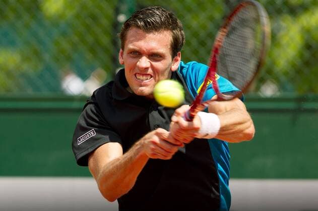 TENNIS - ATP, French Open 2013 PARIS,FRANKREICH,27.MAI.13 - TENNIS - ATP Tennis Herren World Tour, Grand Slam, Roland Garros, French Open. Bild zeigt Tobias Kamke (GER). 