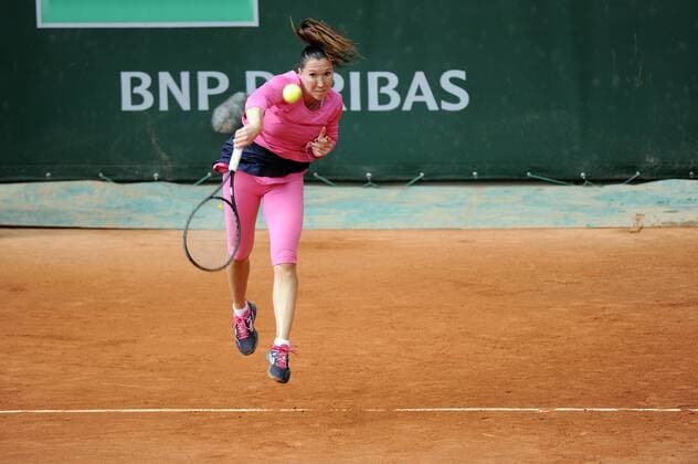 28.05.2013 Paris, France. Jelena Jankovic of Serbia in action in the first round of the French Open from Roland Garros. xDavidxEmmx  ActionPlus11412373