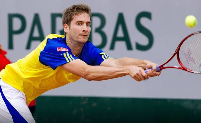 TENNIS - ATP, French Open 2013 PARIS,FRANKREICH,28.MAI.13 - TENNIS - ATP Tennis Herren World Tour, Grand Slam, Roland Garros, French Open. Bild zeigt Florian Mayer (GER). 