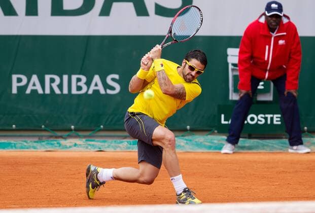TENNIS - ATP, French Open 2013 PARIS,FRANKREICH,29.MAI.13 - TENNIS - ATP Tennis Herren World Tour, Grand Slam, Roland Garros, French Open. Bild zeigt Janko Tipsarevic (SRB). 