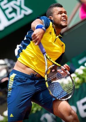 TENNIS - ATP, French Open 2013 PARIS,FRANKREICH,29.MAI.13 - TENNIS - ATP Tennis Herren World Tour, Grand Slam, Roland Garros, French Open. Bild zeigt Jo-Wilfried Tsonga (FRA). 