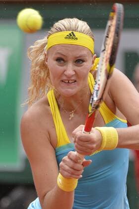 PARIS, 30.05.2013, Kristina Mladenovic (FRA) bei den Tennis French Open 2013 in Paris