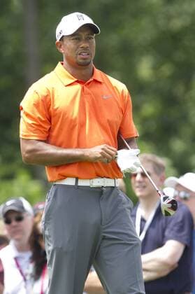 May 30, 2013: Tiger Woods tees of on the par 4 hole no.1 during the first round of The Memorial Tournament at Muirfield Village Golf Club in Dublin, Ohio PGA Golf Herren 2013: The Memorial Tournament MAY 30 - ZUMAct5