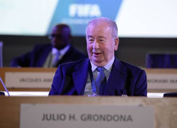 Fussball 63. FIFA Kongress auf Mauritius 2013 31.05.2013 Vizepräsident Julio H. GRONDONA (Argentinien, FIFA-Exekutivkomitee) 