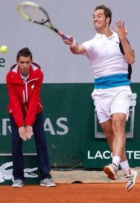 TENNIS - ATP, French Open 2013 PARIS,FRANKREICH,31.MAI.13 - TENNIS - ATP Tennis Herren World Tour, Grand Slam, Roland Garros, French Open. Bild zeigt Richard Gasquet (FRA). 