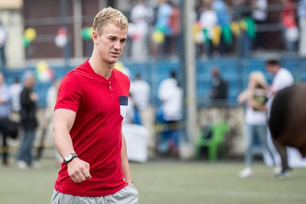 Joe Hart during visiting of Projeto Relief. Rio de Janeiro RJ, Brasil 31 05 2013. x(11)xCelsoxPupox xFotoarenax 