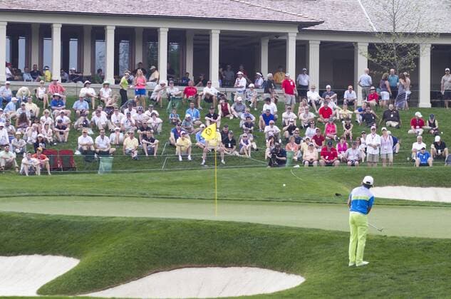 May 31, 2013: Rickie Fowler hits a chip shot on the 18th green during the second round of The Memorial Tournament at Muirfield Village Golf Club in Dublin, Ohio PGA Golf Herren 2013: The Memorial Tournament MAY 31 - ZUMAct5