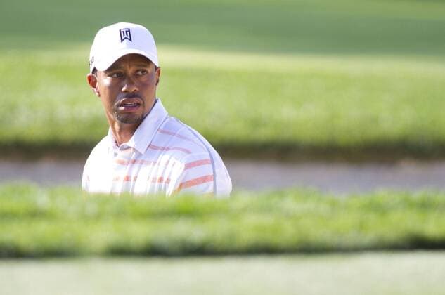 May 31, 2013: Tiger Woods watches his bunker shot on the tenth green during the second round of The Memorial Tournament at Muirfield Village Golf Club in Dublin, Ohio PGA Golf Herren 2013: The Memorial Tournament MAY 31 - ZUMAct5