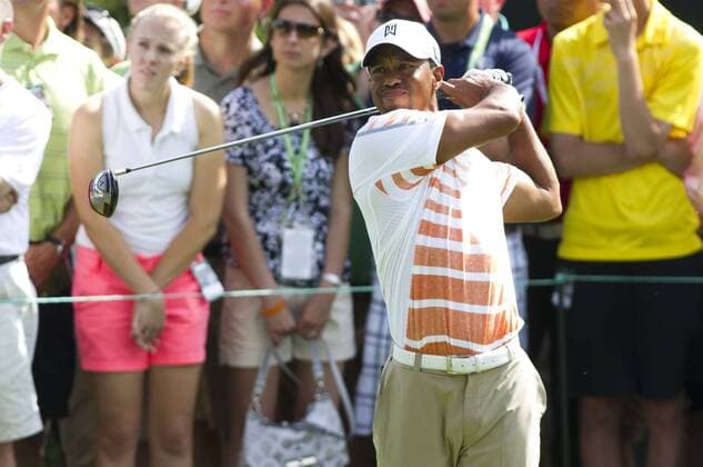 May 31, 2013: Tiger Woods tees off on hole no.15 during the second round of The Memorial Tournament at Muirfield Village Golf Club in Dublin, Ohio PGA Golf Herren 2013: The Memorial Tournament MAY 31 - ZUMAct5
